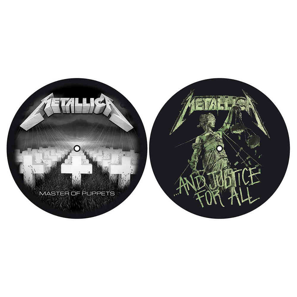 Metallica - Master Of Puppets / And Justice For All Turntable Slipmat - Multicolours